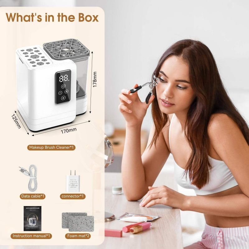 Professional 5-in-1 Electric Makeup Brush Cleaner Femiva