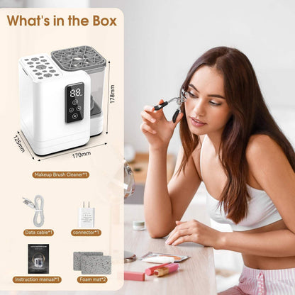 Professional 5-in-1 Electric Makeup Brush Cleaner Femiva