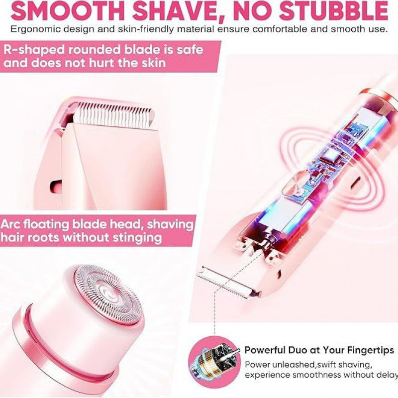 Rechargeable Waterproof Women's Electric Shaver Femiva
